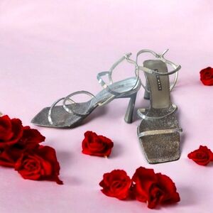 Nine West NWGABELLE size 9 dark silver